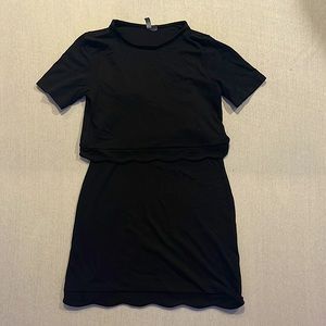 ASOS 2-Piece Scalloped Dress